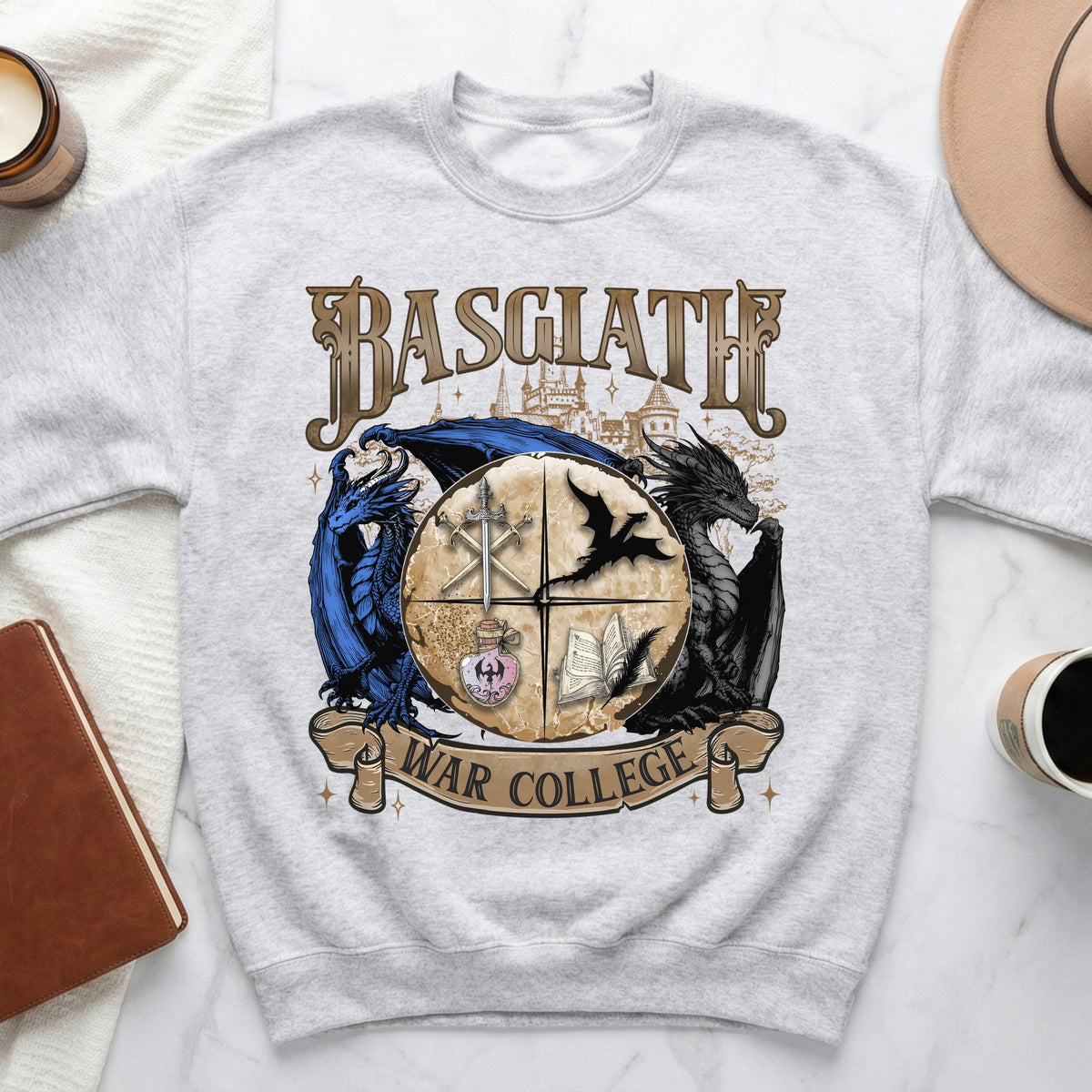 Basgiath War College Fourth Wing Inspired Sweatshirt
