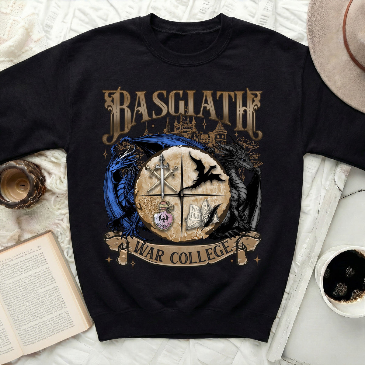 Basgiath War College Fourth Wing Inspired Sweatshirt