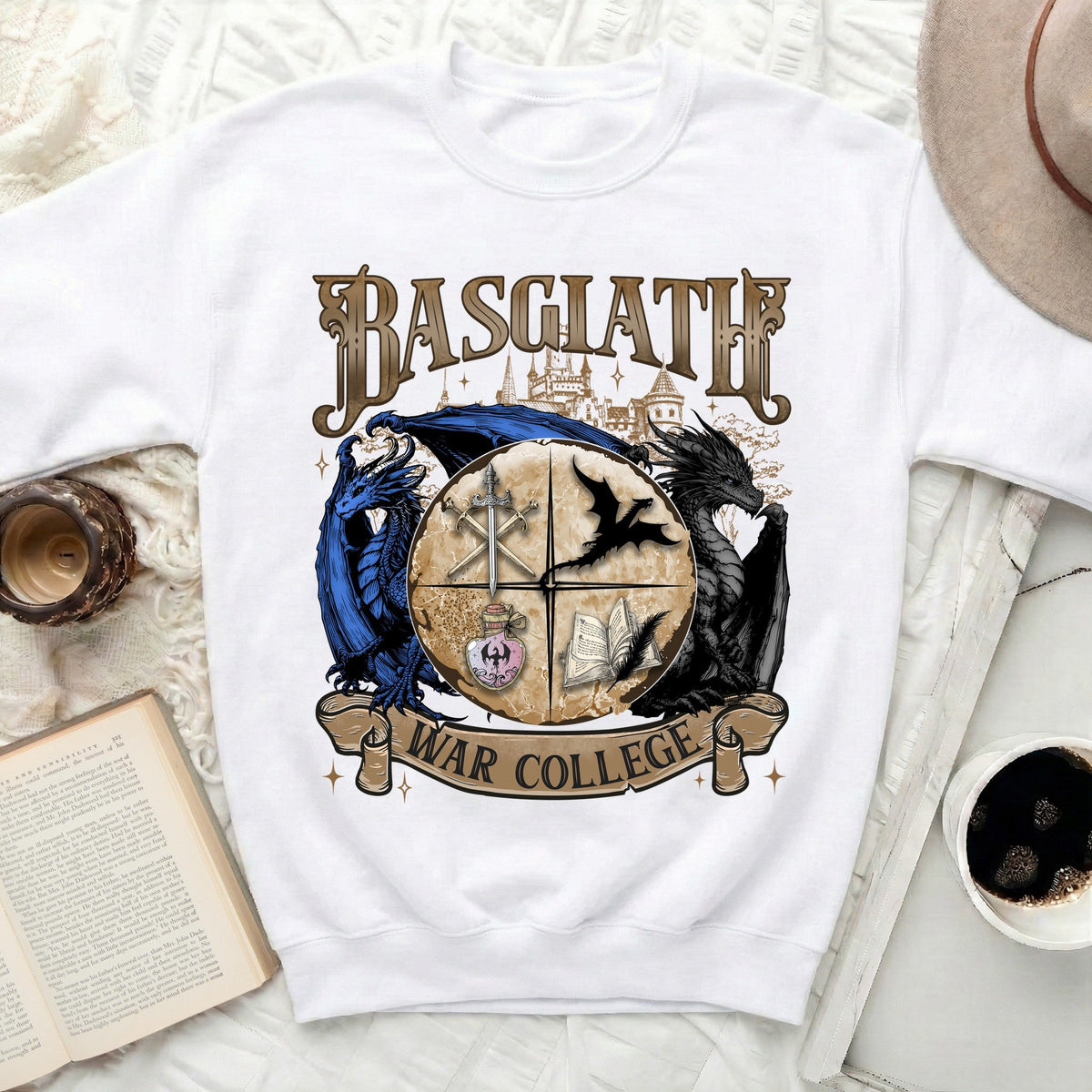 Basgiath War College Fourth Wing Inspired Sweatshirt