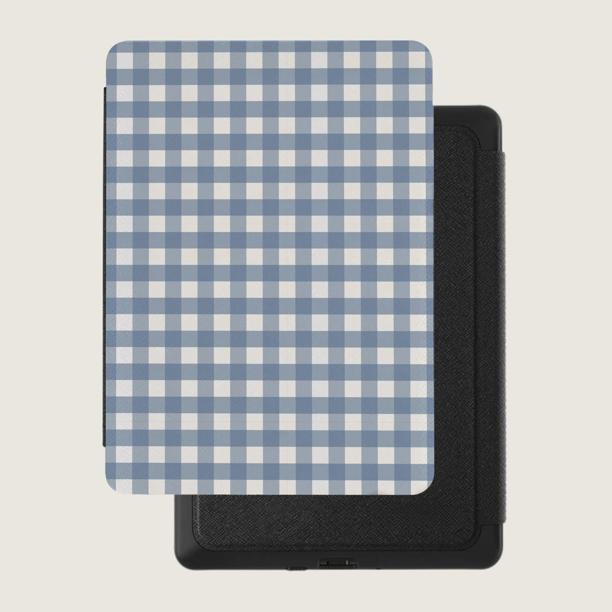 Sky Gingham Kindle Case