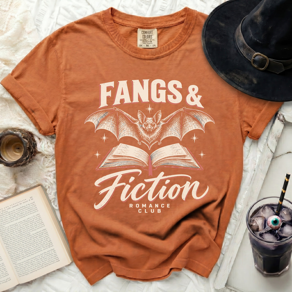 Fangs and Fiction Tee