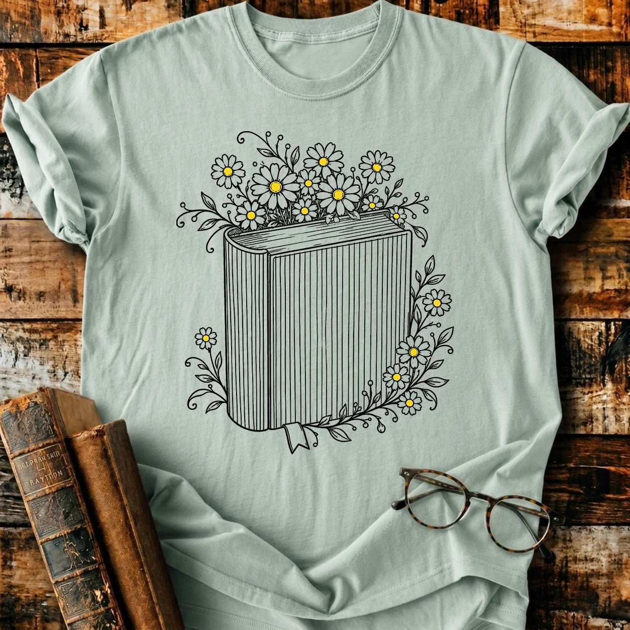 Daisy Book T-Shirt