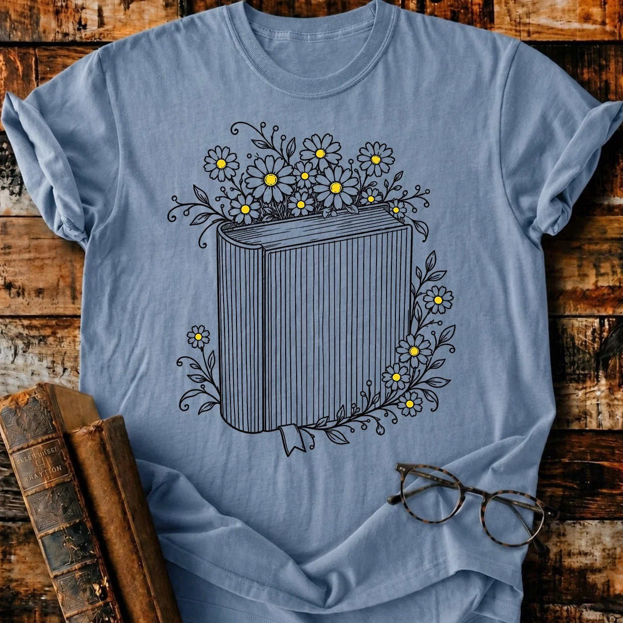 Daisy Book T-Shirt