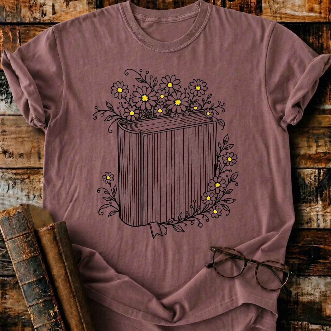 Daisy Book T-Shirt