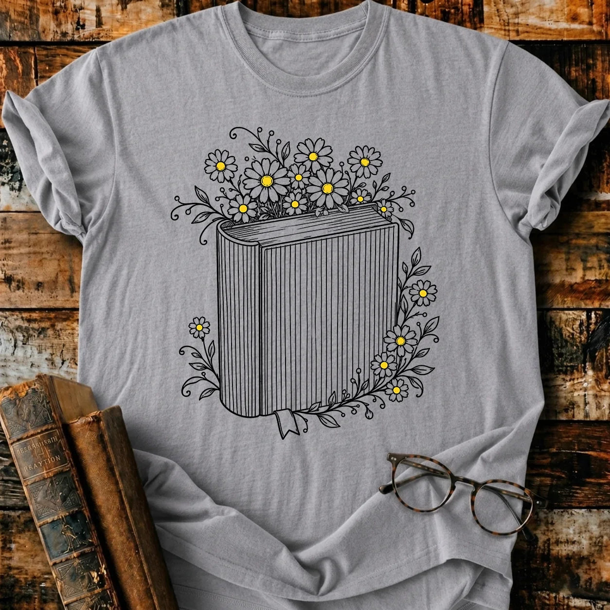 Daisy Book T-Shirt
