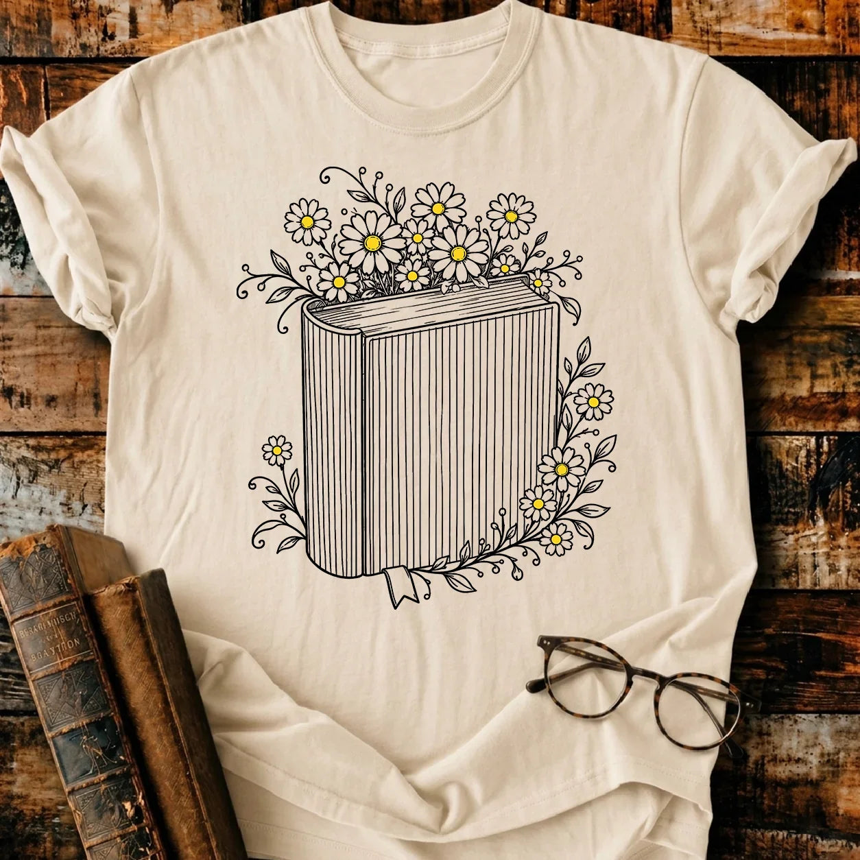 Daisy Book T-Shirt