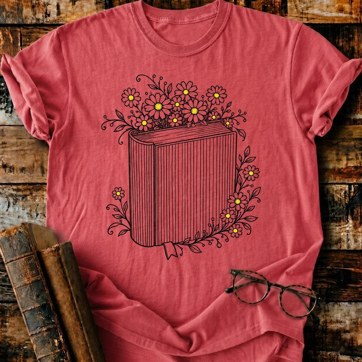 Daisy Book T-Shirt