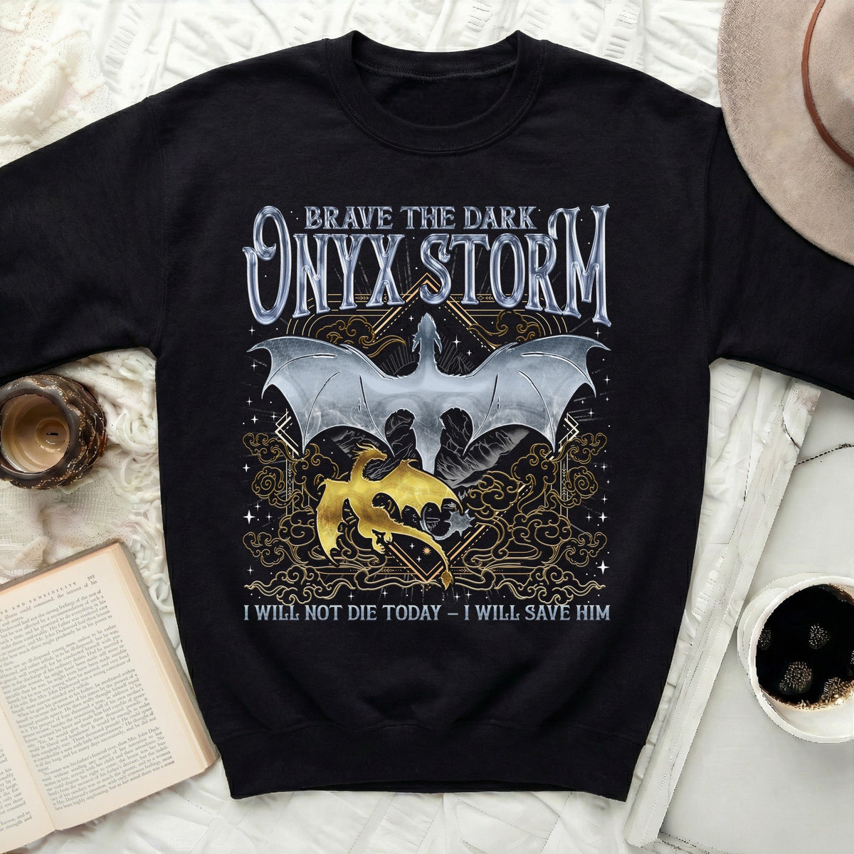 Brave The Dark Onyx Storm Sweatshirt