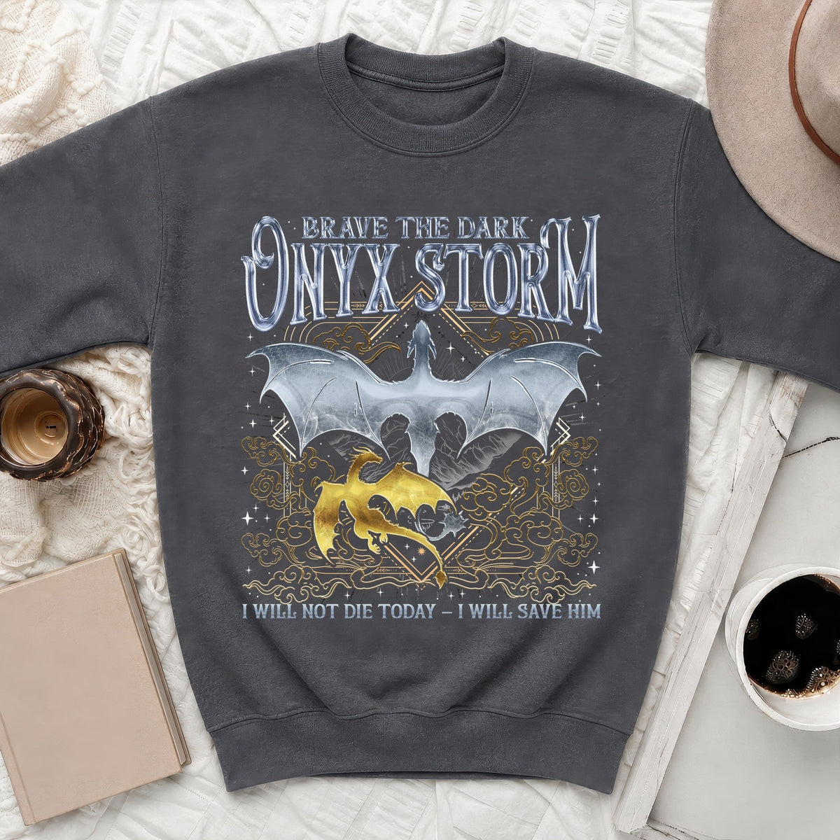 Brave The Dark Onyx Storm Sweatshirt