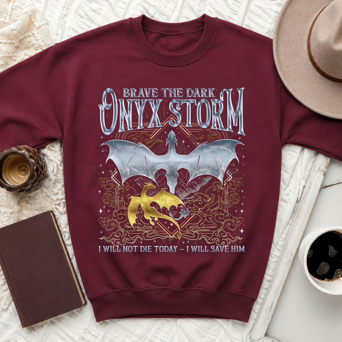 Brave The Dark Onyx Storm Sweatshirt