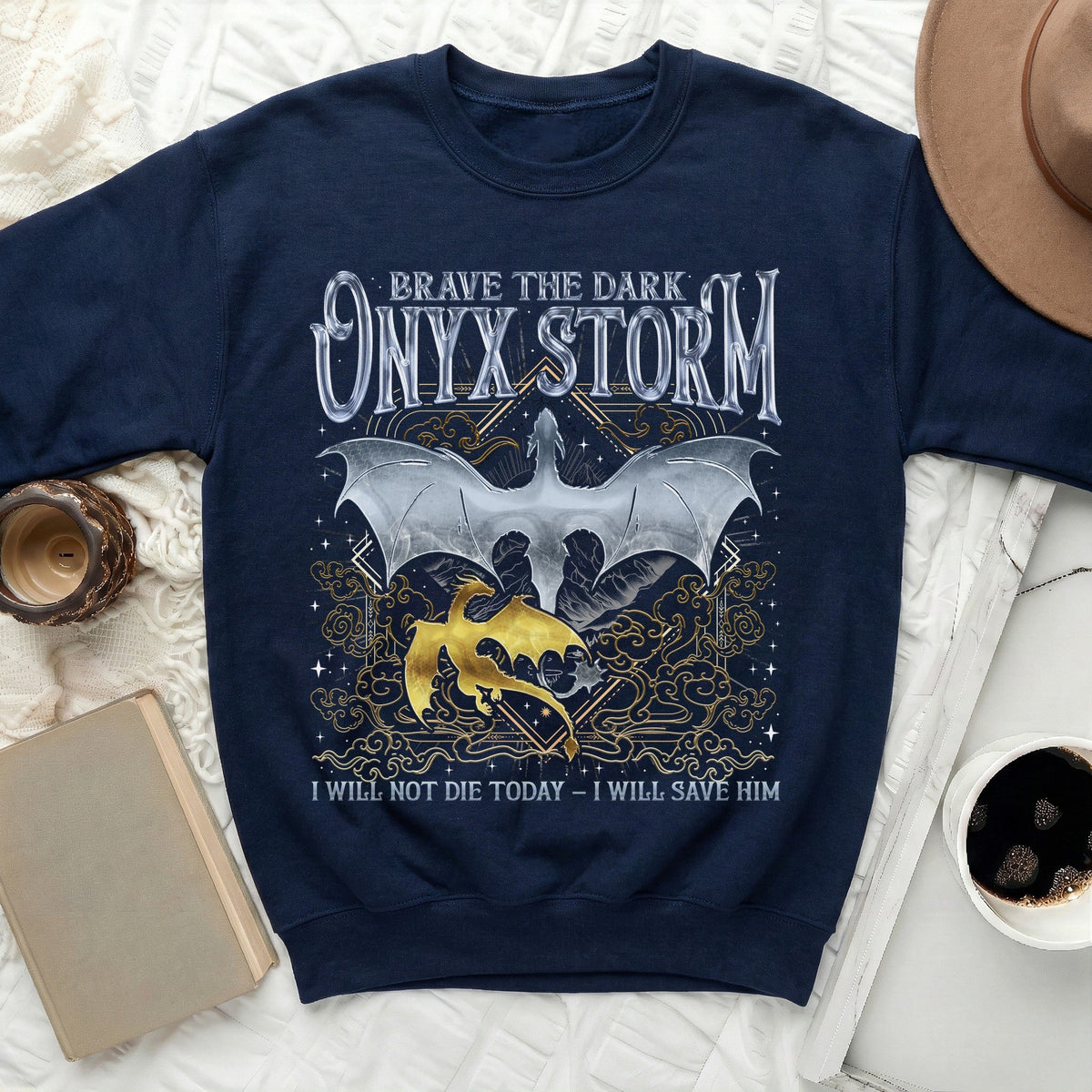 Brave The Dark Onyx Storm Sweatshirt