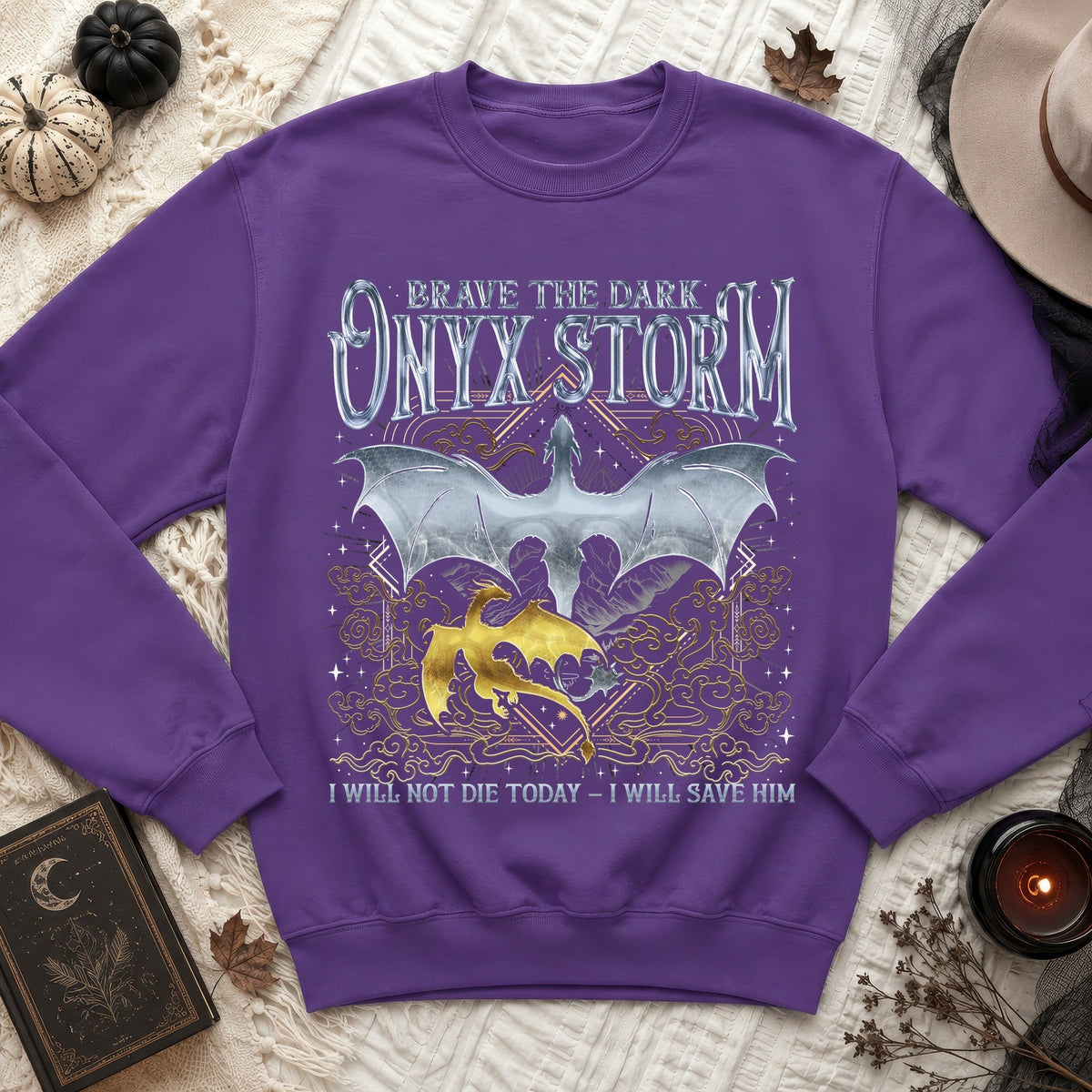 Brave The Dark Onyx Storm Sweatshirt