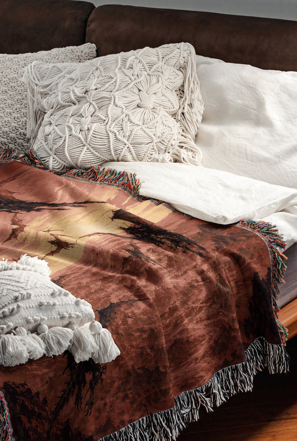 Wyverns Woven Throw Blanket