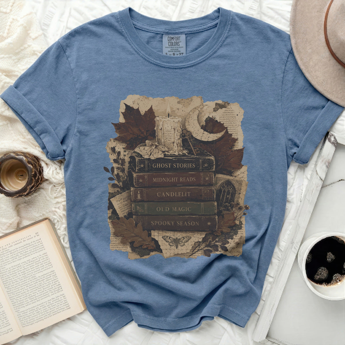 Spooky Season Books Tee