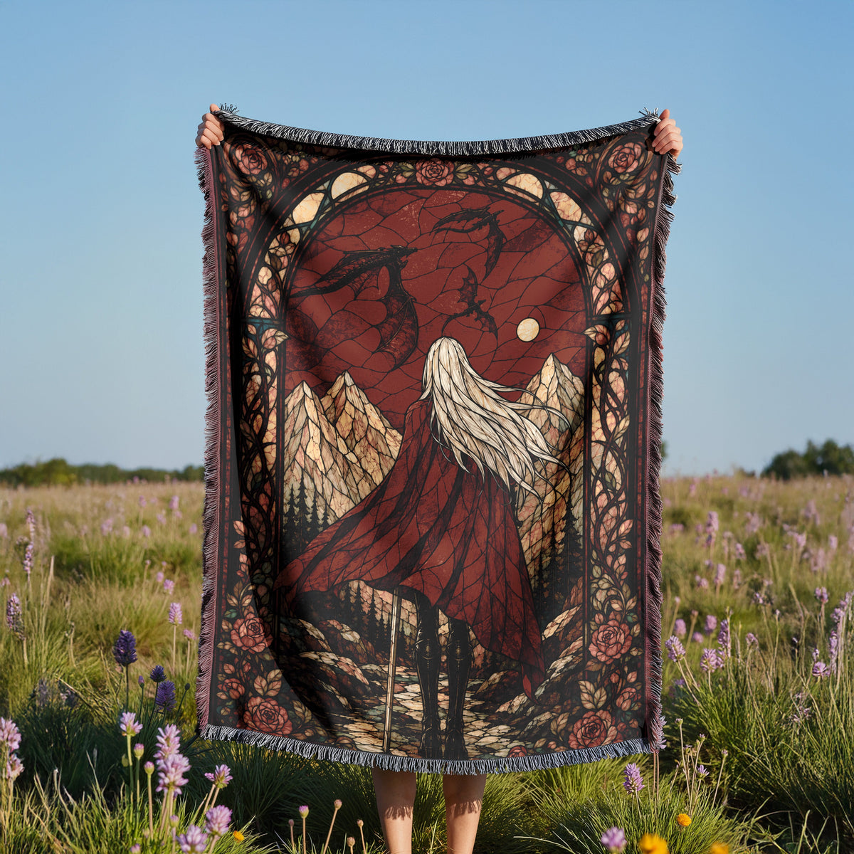 Manon Woven Throw Blanket