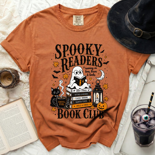 Spooky Readers Book Club Tee