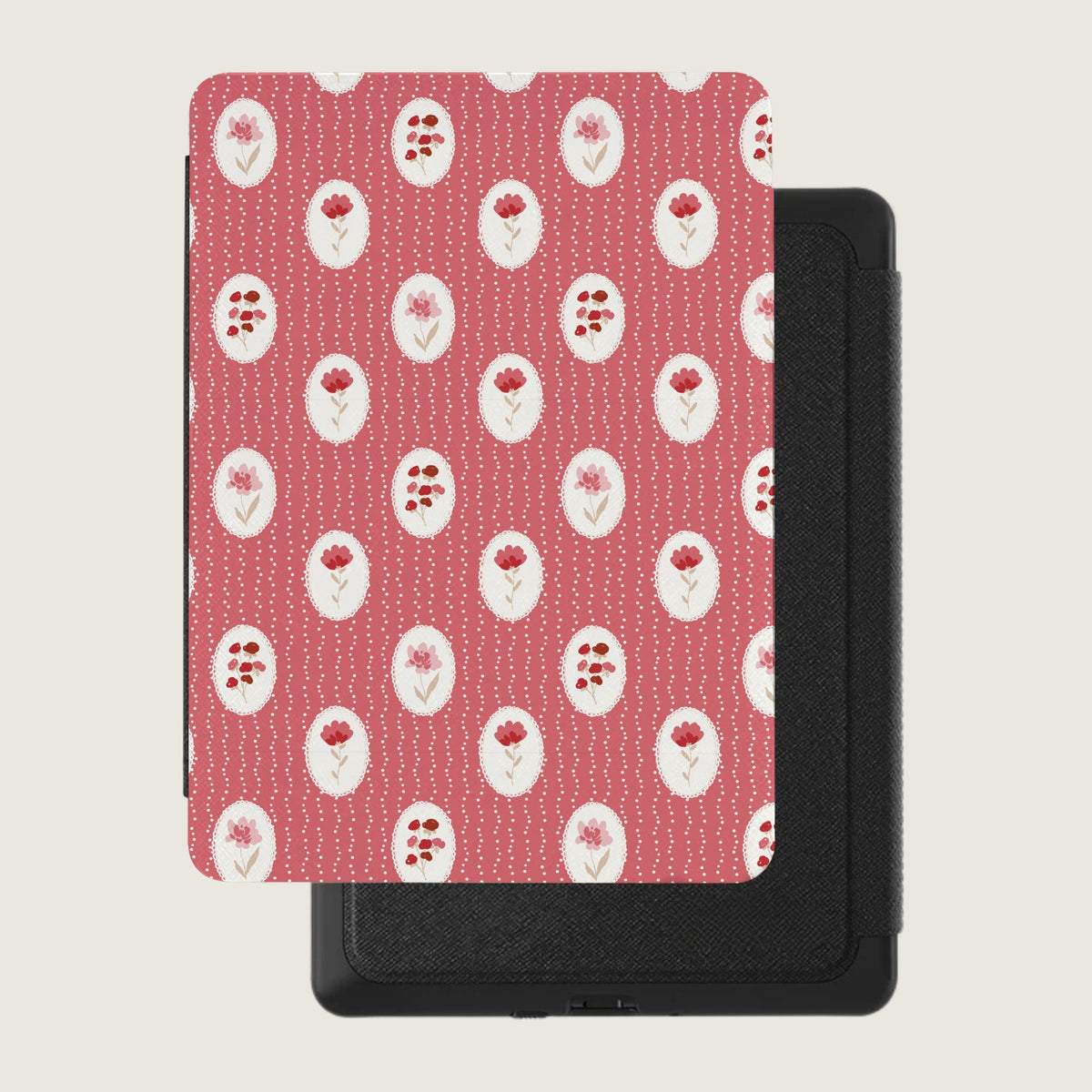 Floral Ovals Kindle Case