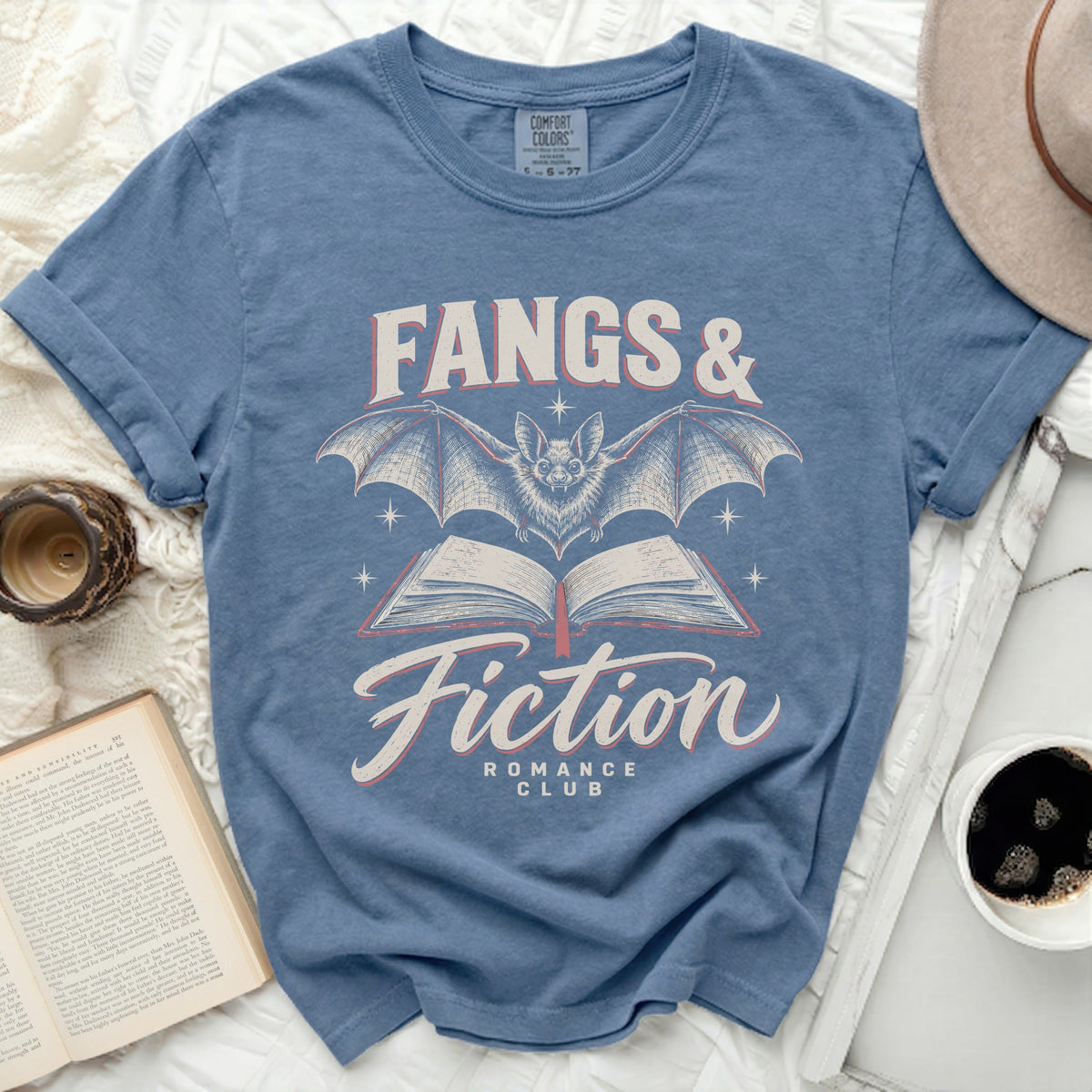 Fangs and Fiction Tee