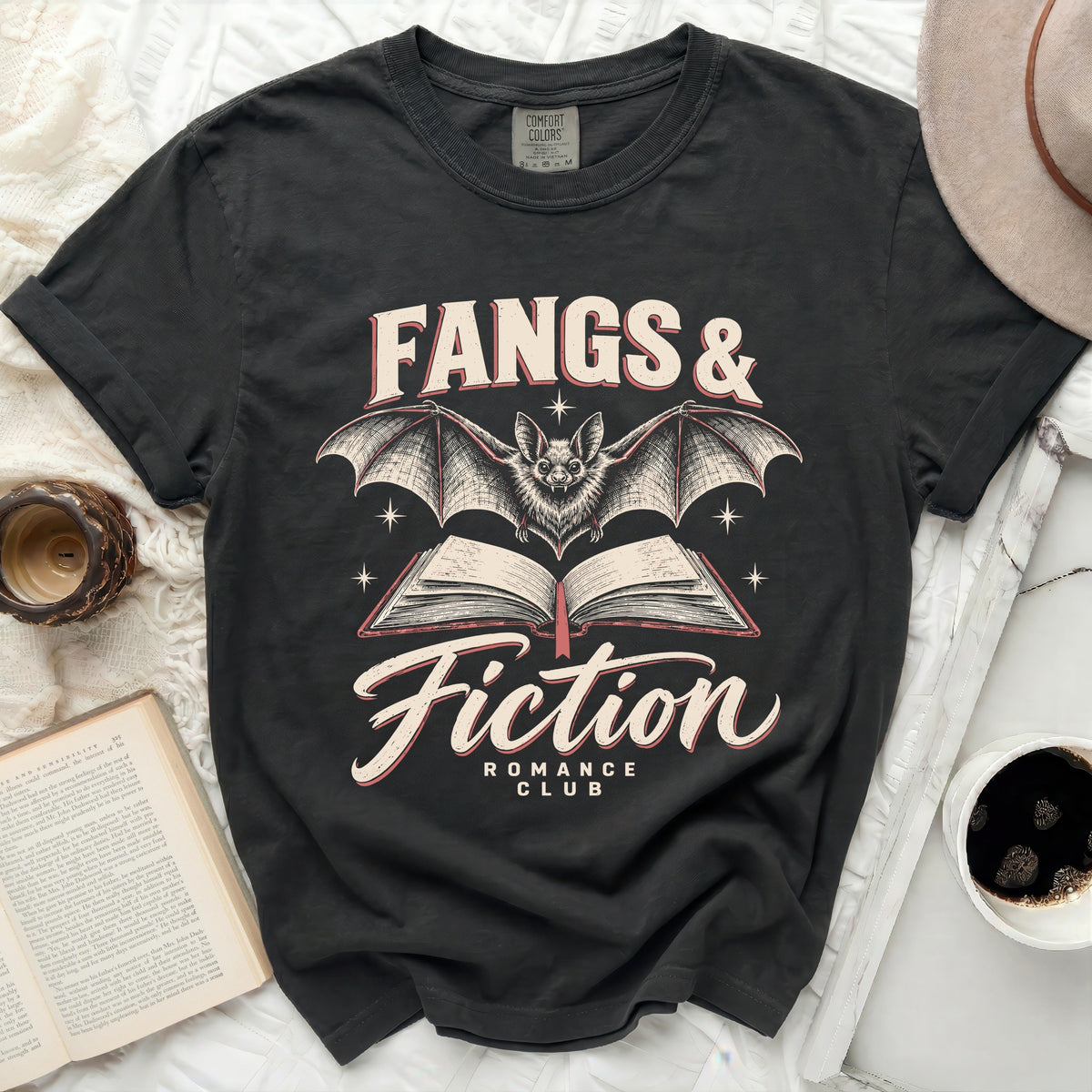 Fangs and Fiction Tee