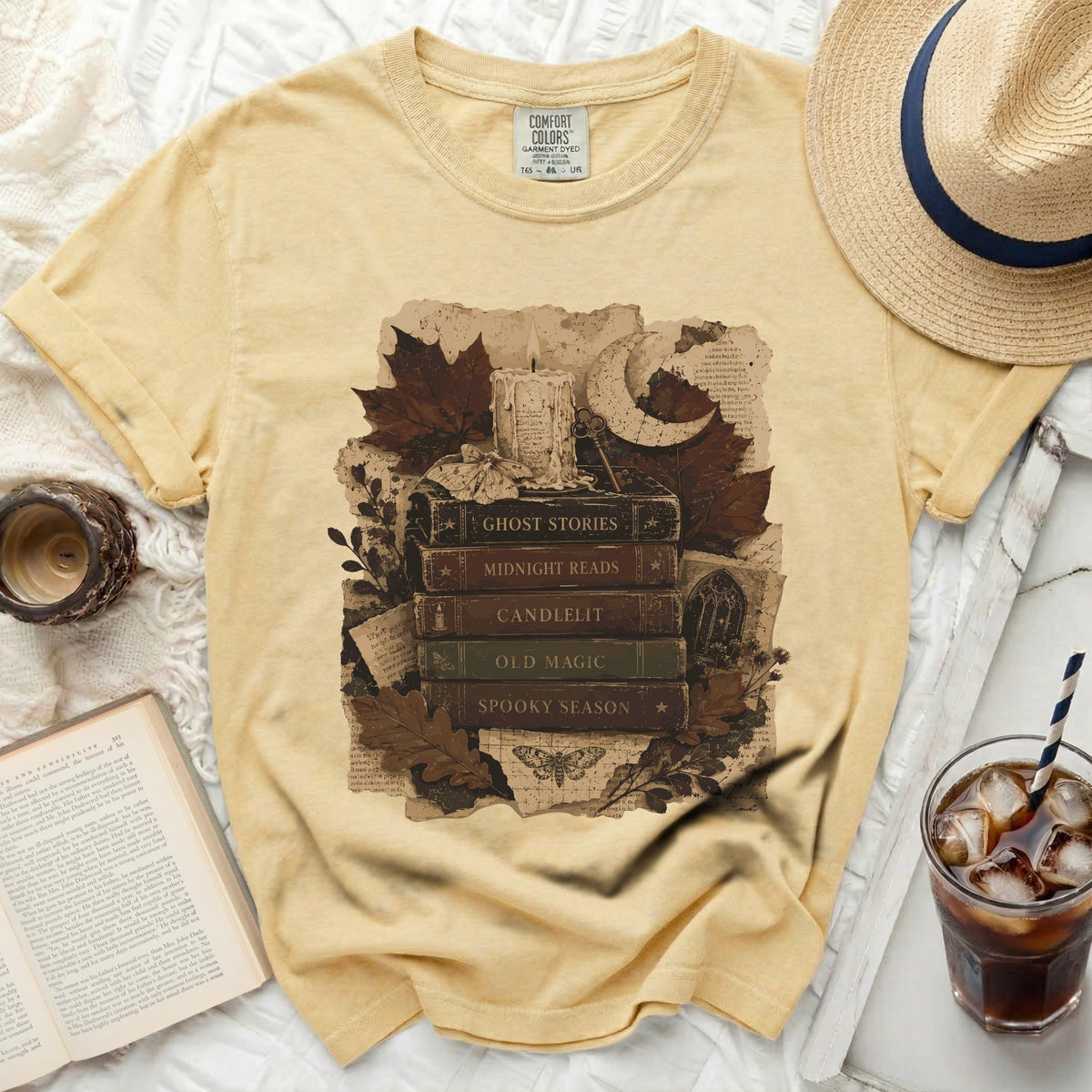 Spooky Season Books Tee