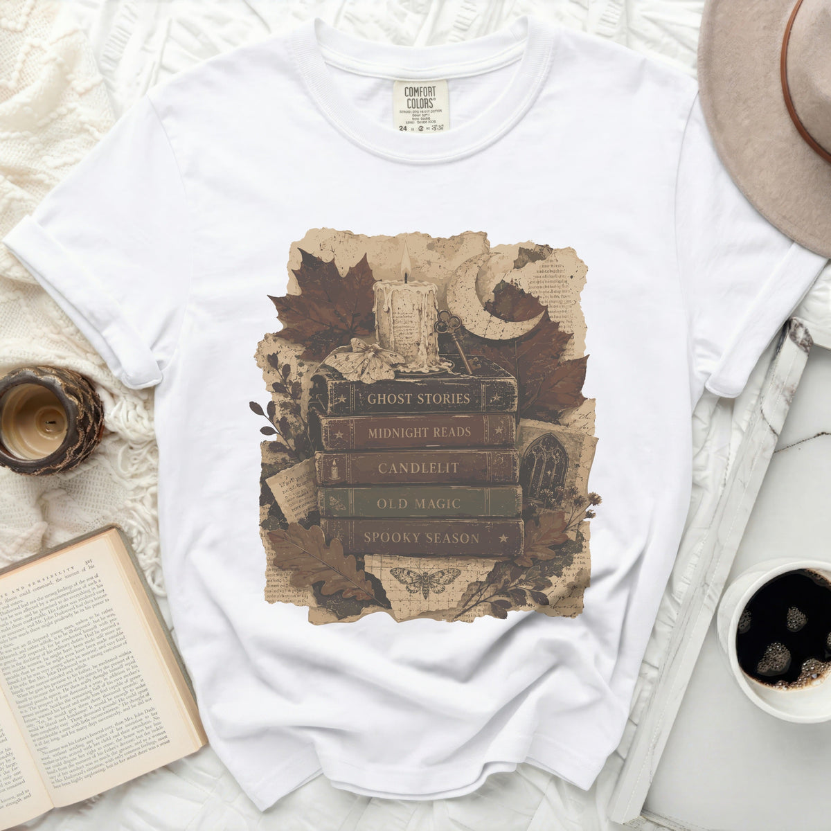 Spooky Season Books Tee