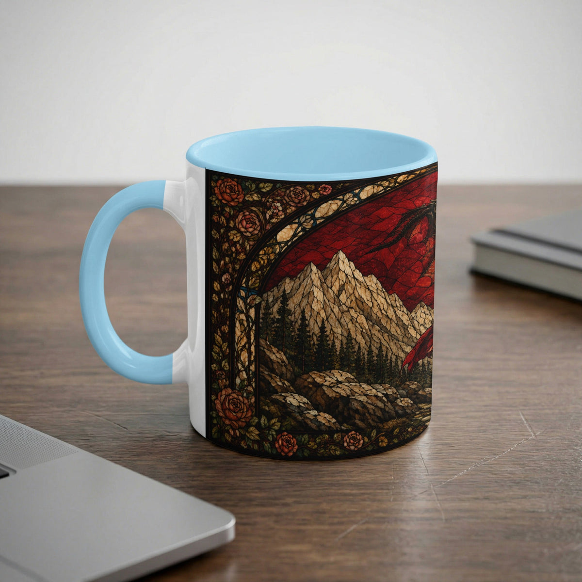 Manon Stained Glass Art Mug