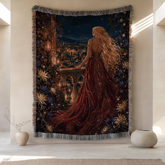 Starfall Woven Throw Blanket