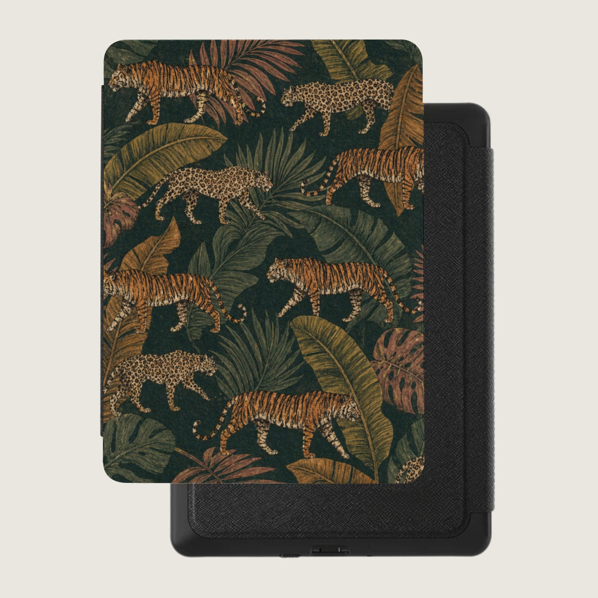 Vintage Jungle Prowl Kindle Case