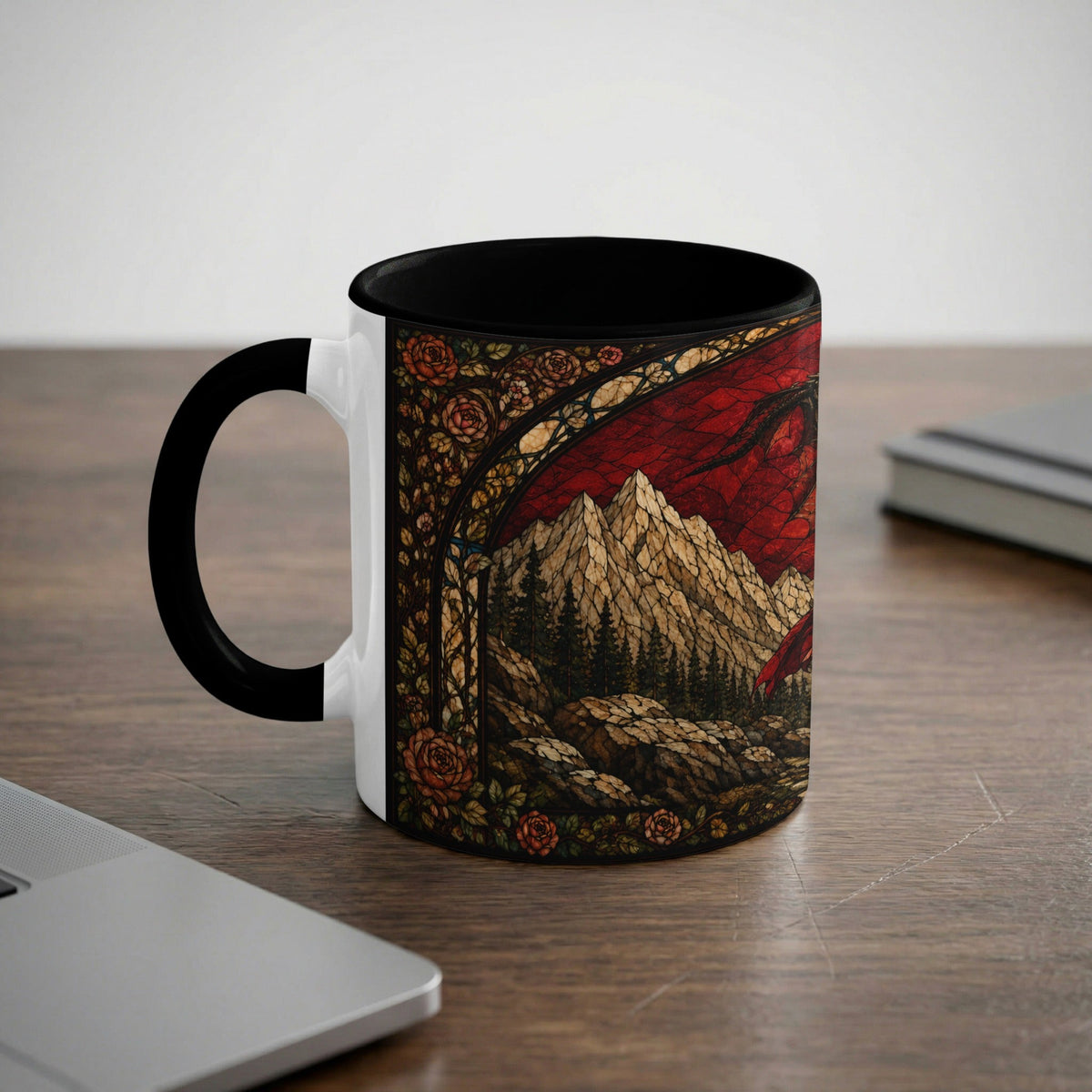 Manon Stained Glass Art Mug