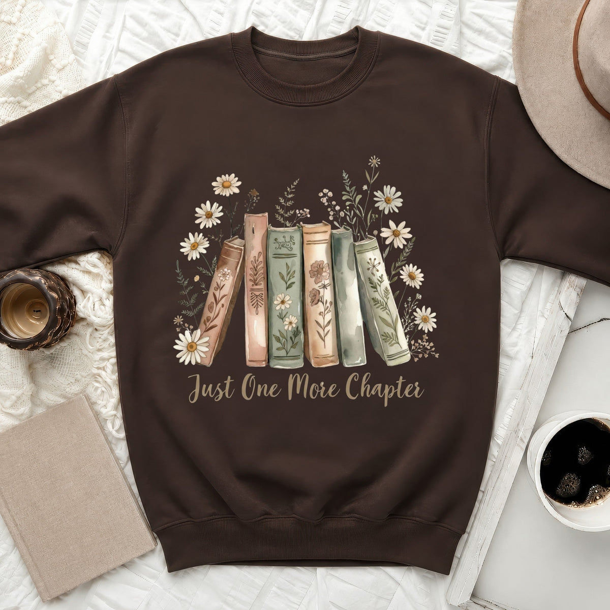 Daisies Books Sweatshirt