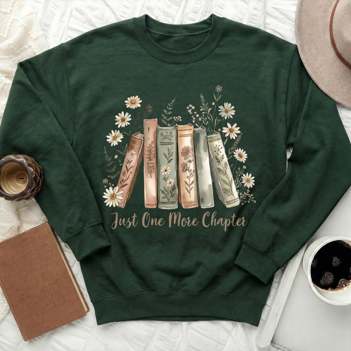 Daisies Books Sweatshirt