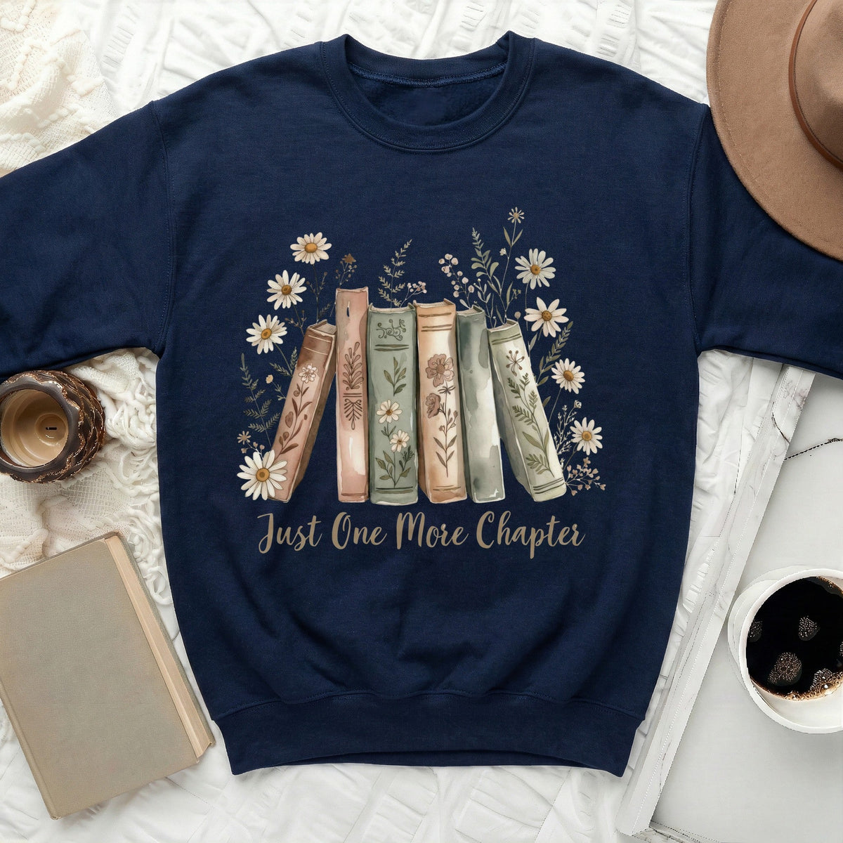 Daisies Books Sweatshirt