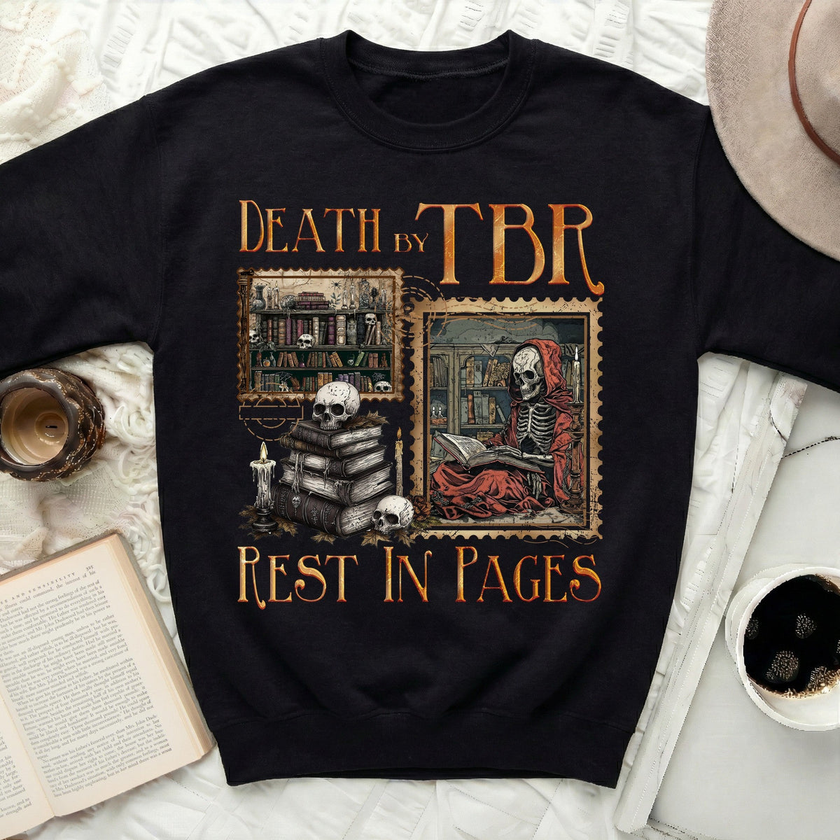 Death by TBR Sweatshirt
