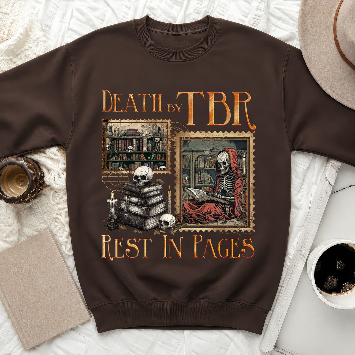 Death by TBR Sweatshirt