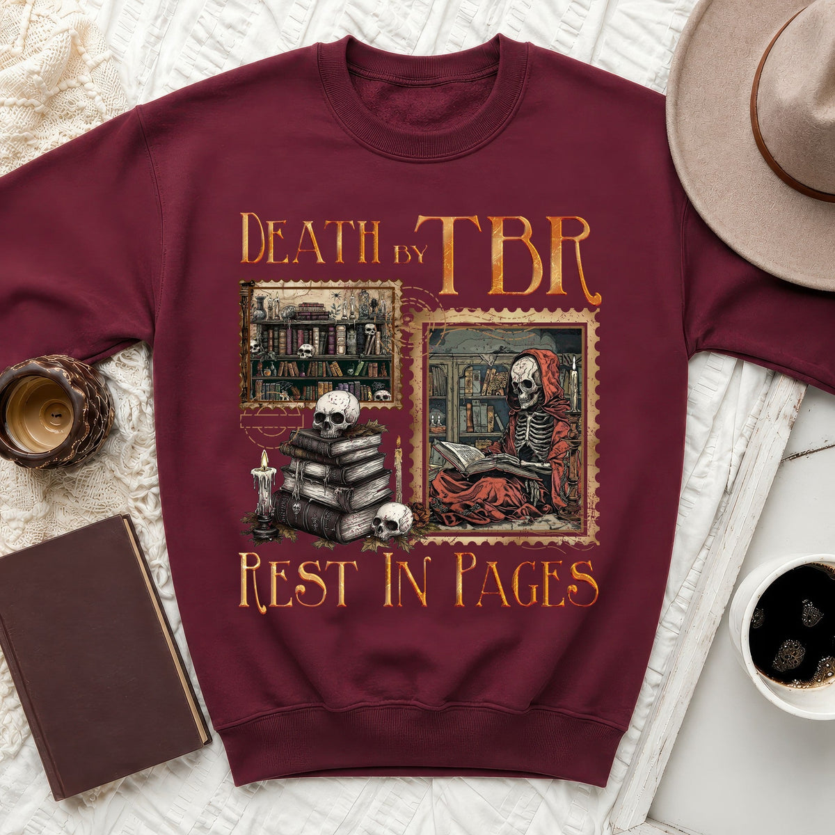 Death by TBR Sweatshirt