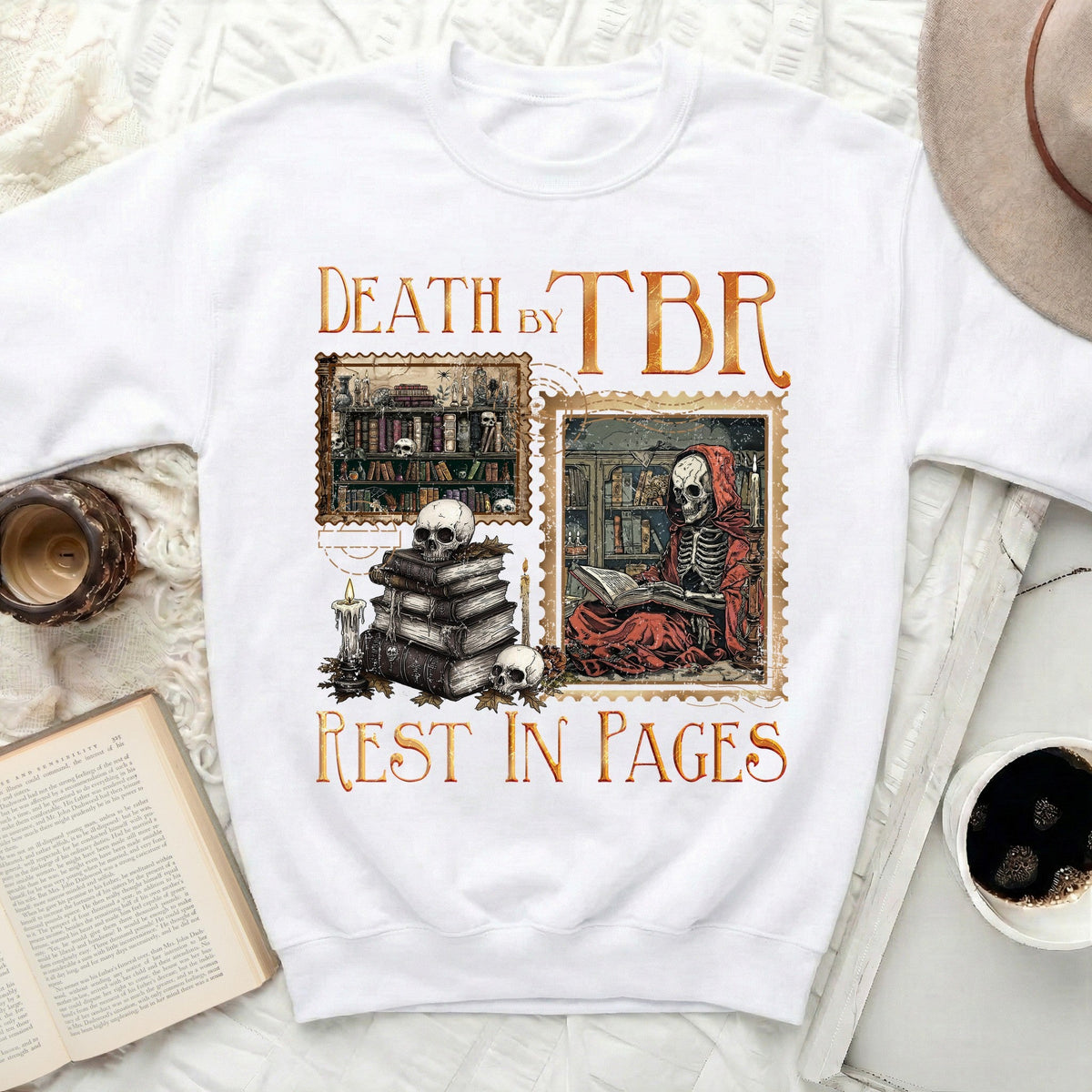 Death by TBR Sweatshirt