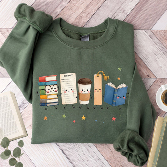 Doodle Library Unisex Sweatshirt