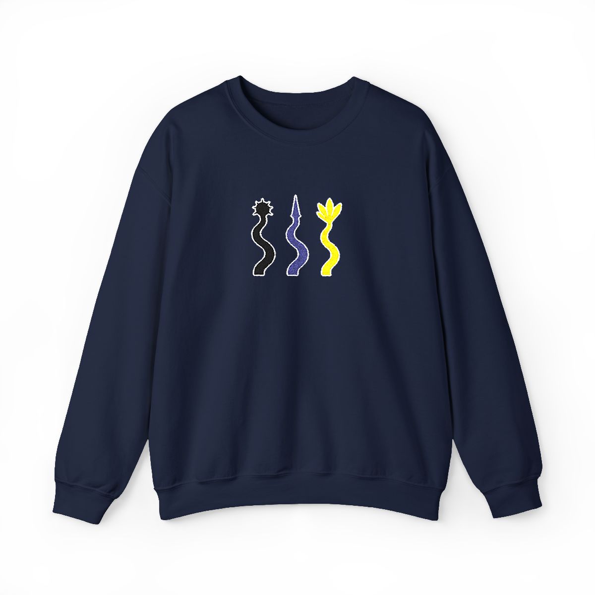 Dragon Tails Embroidered Sweatshirt