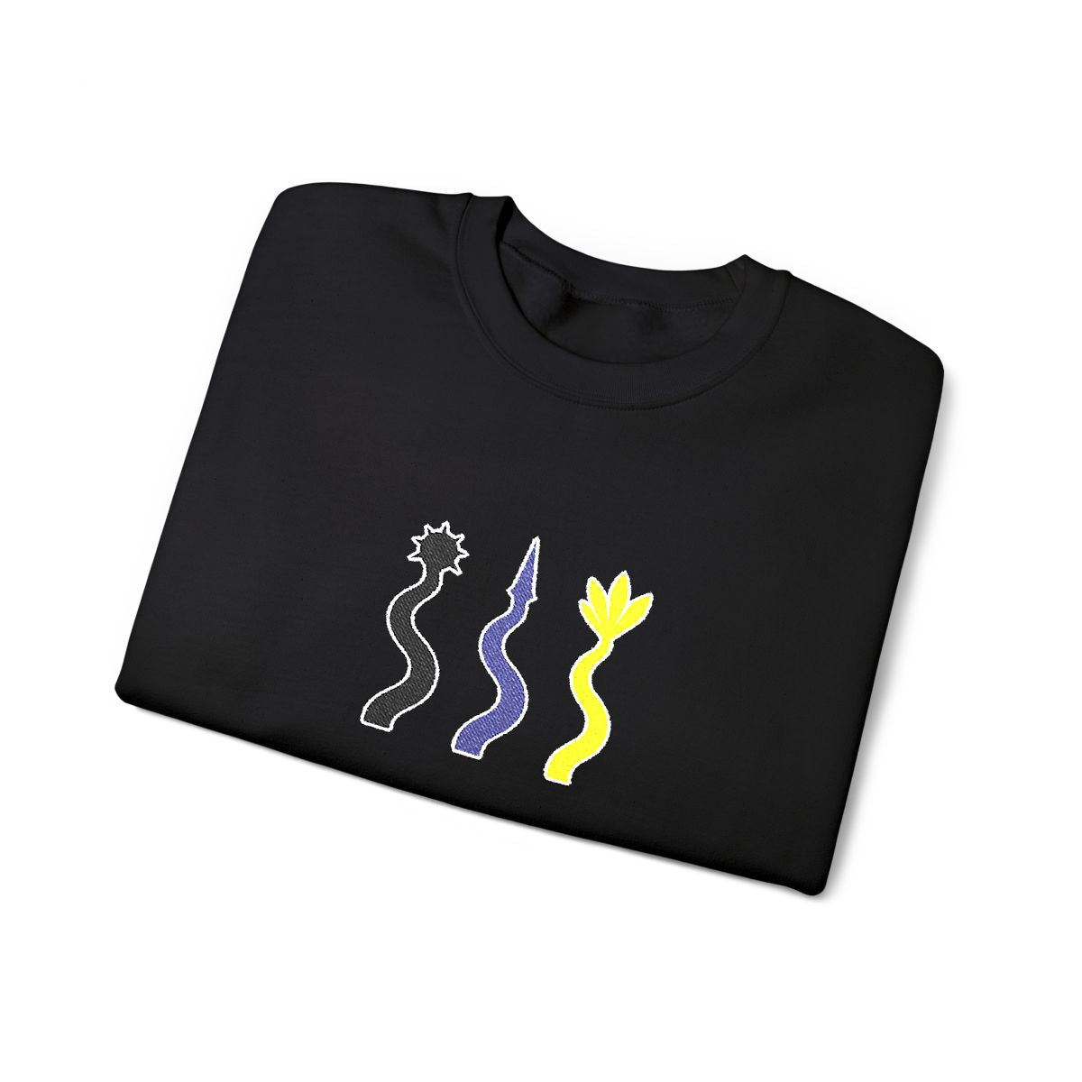 Dragon Tails Embroidered Sweatshirt