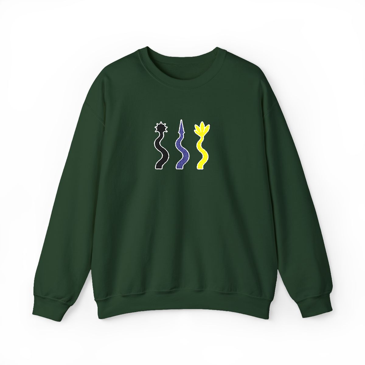 Dragon Tails Embroidered Sweatshirt