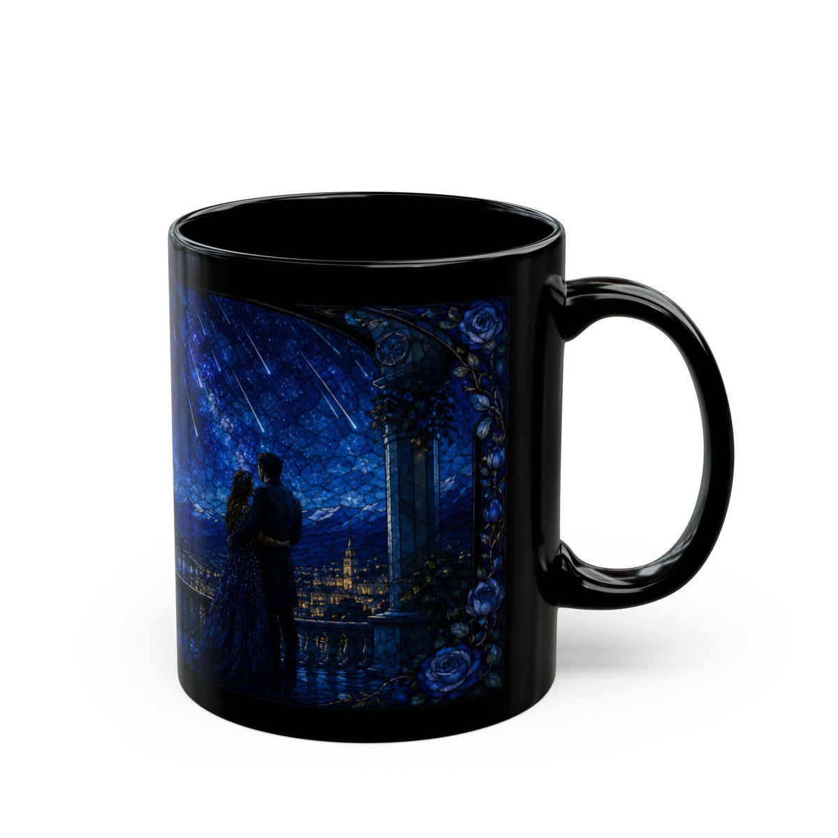 Rhys and Feyre Stained Glass Mug