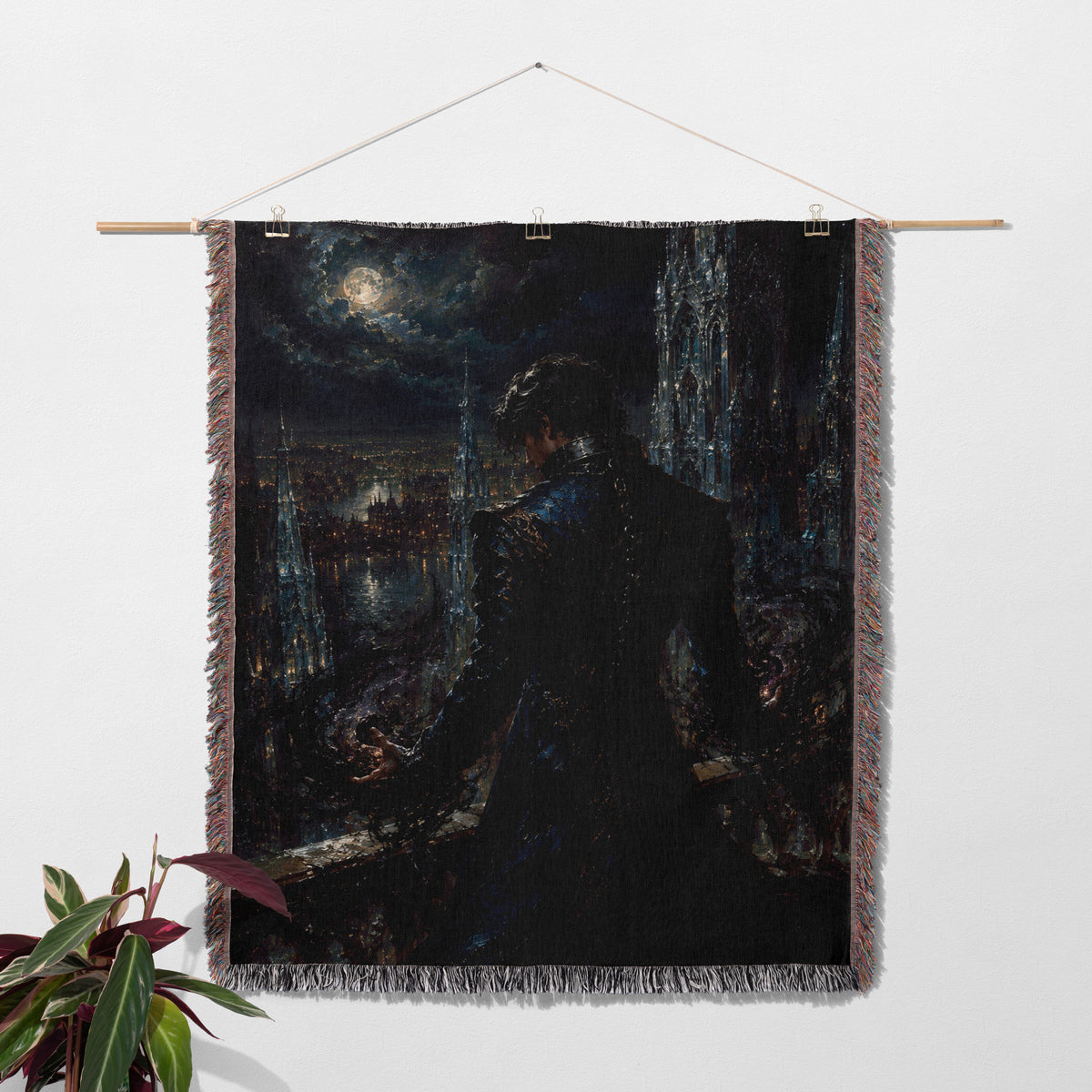 Nightfall Woven Throw Blanket