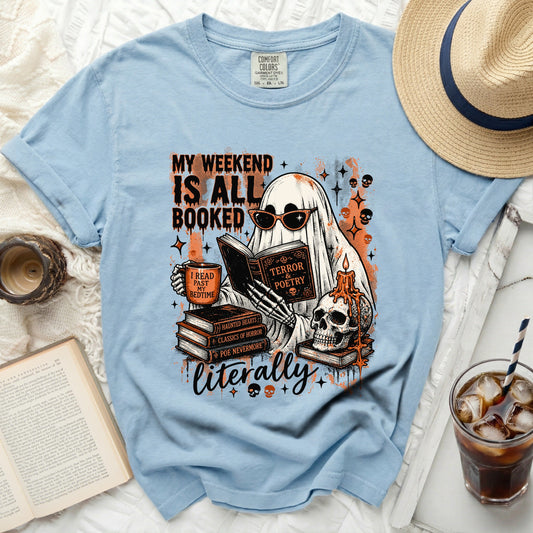 Spooky Reader Ghost Tee
