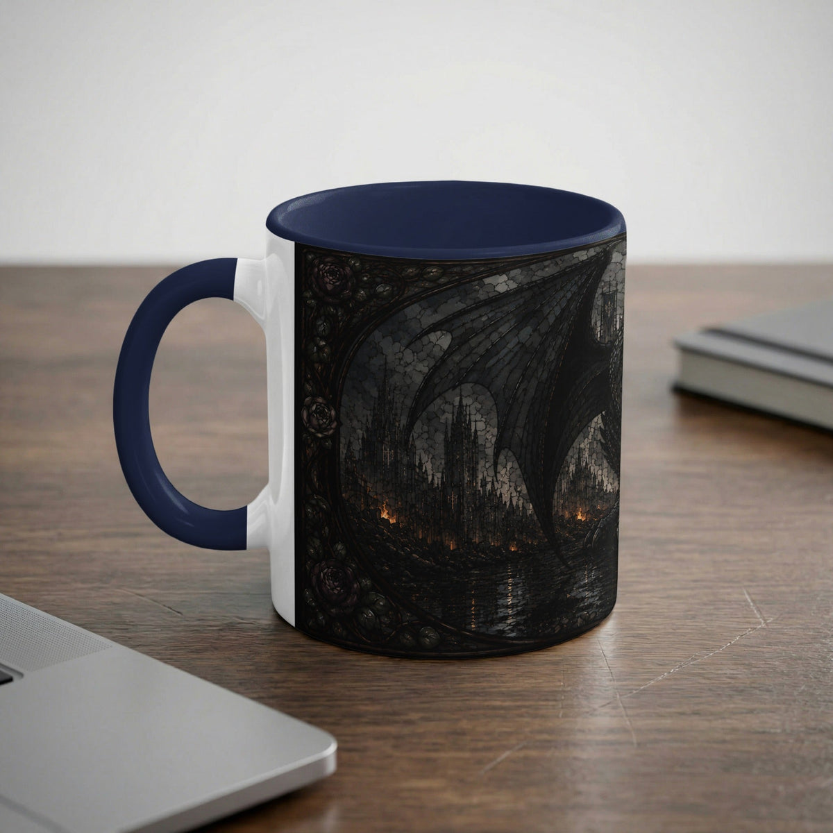 Violet and Tarin Stained Glass Mug