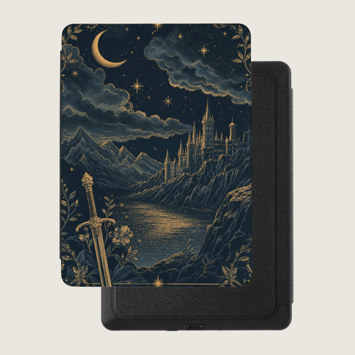 Midnight Realm Castle Kindle Case