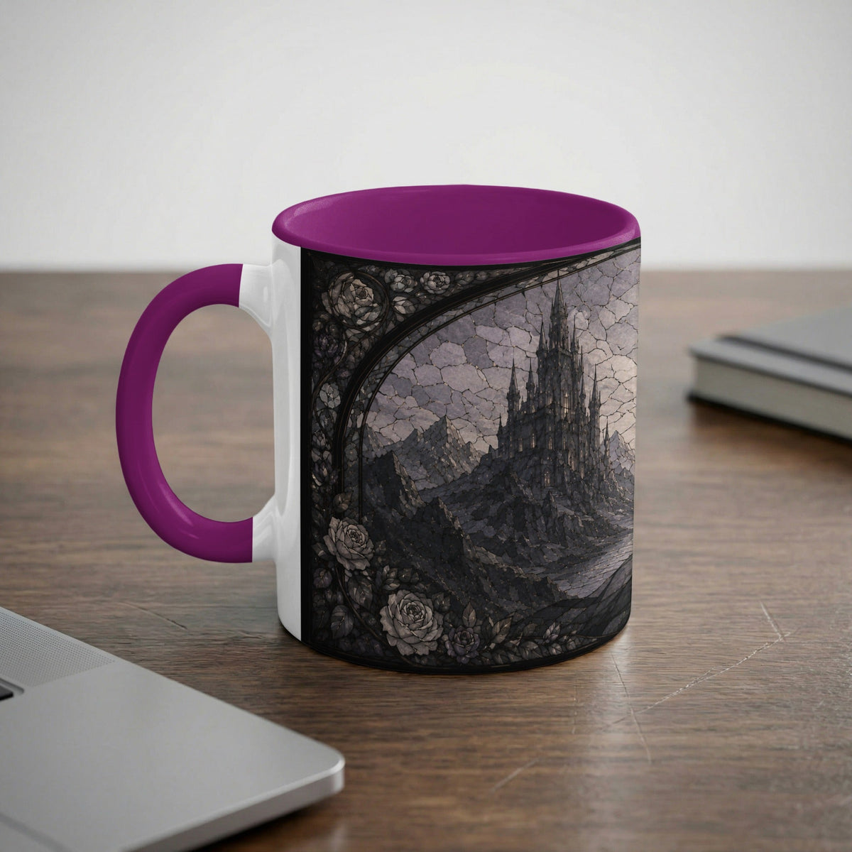 Assassin & Stag Stained Glass Mug