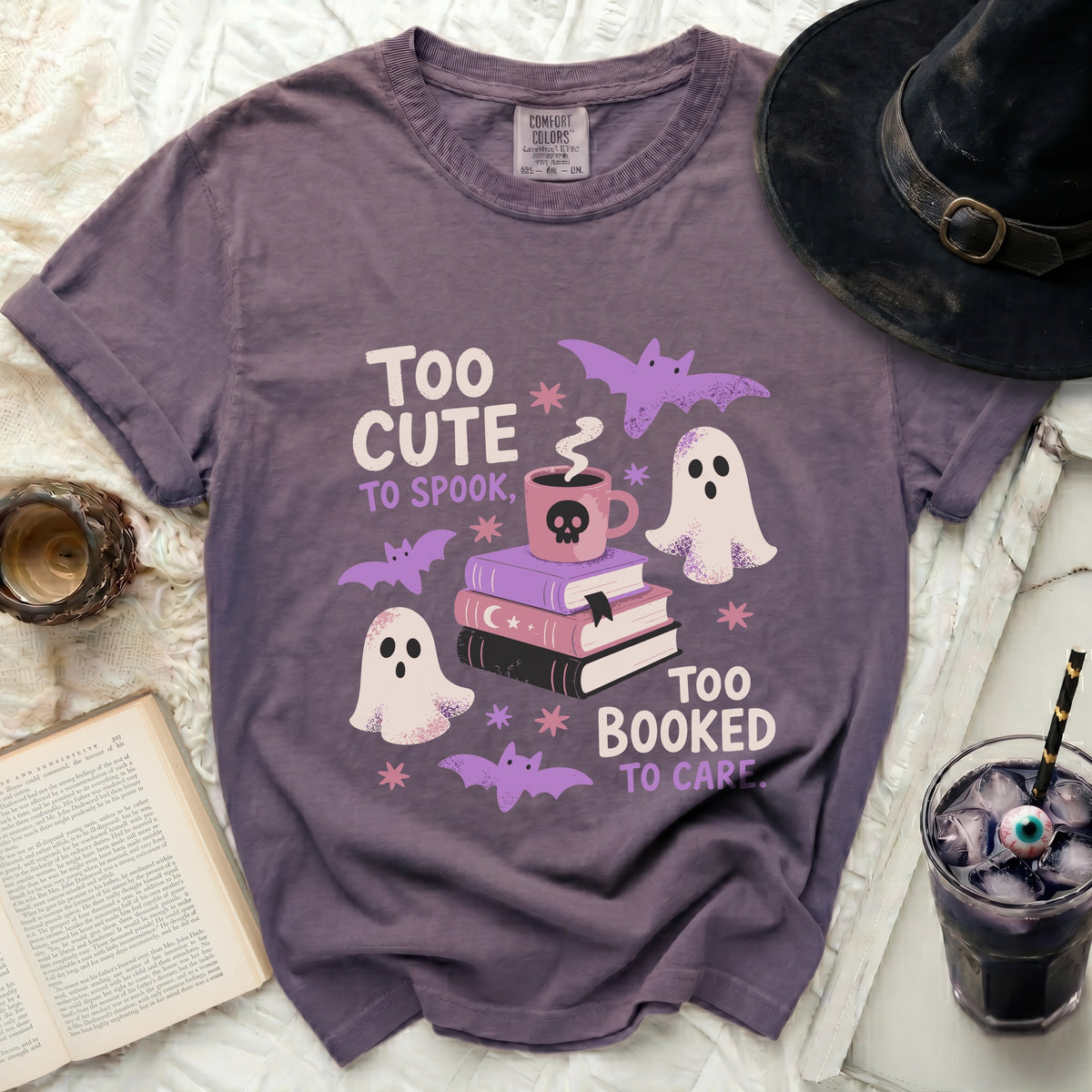 Too Booked Tee