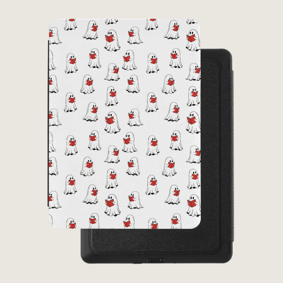 Reading Ghost Pattern Kindle Case