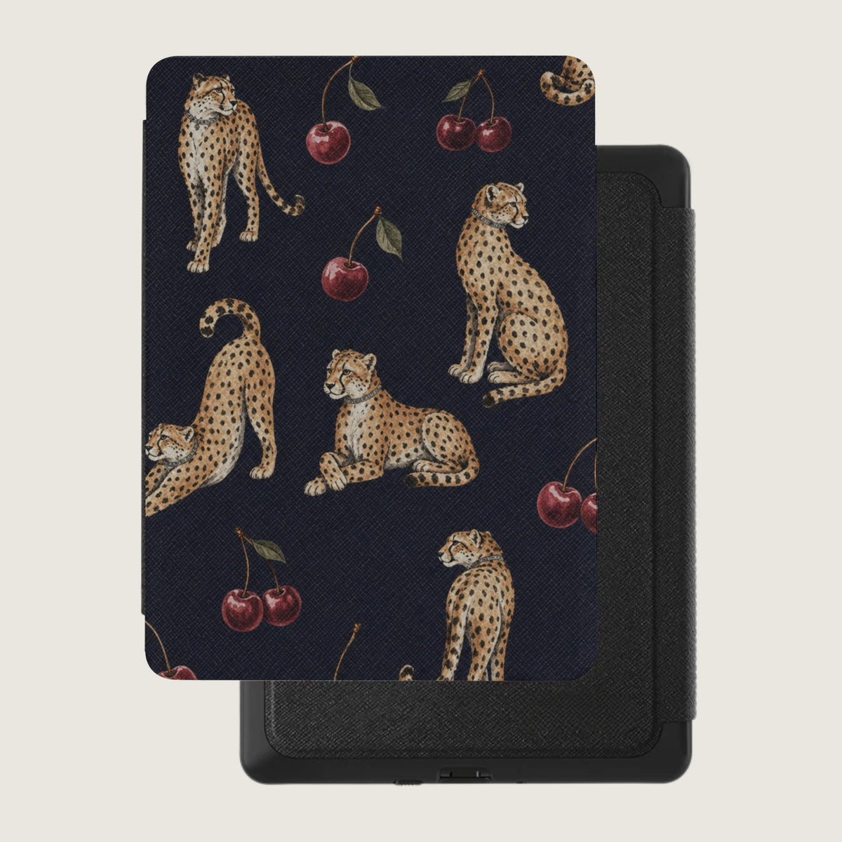Wild Cherry Cheetah Kindle Case