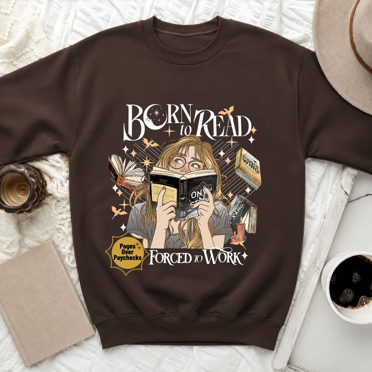 FW Born to Read Sweatshirt